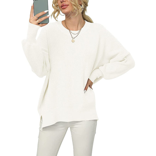 Damen Oversized Strickpullover R&B