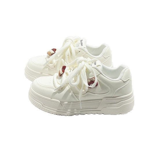 Damen Modische Sneakers mit einzigartigen Schnürdetails und verstärkter Sohle R&B