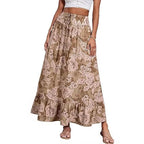 Damen Jumpsuit mit floralem Druck und elastischer Taillierung R&B