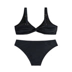 Damen Luxuriöser Bikini mit modischen Goldakzenten R&B