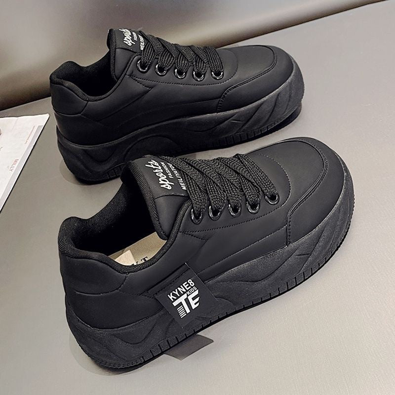 Damen Komfort-Sneaker mit dicker Sohle und atmungsaktivem Obermaterial R&B