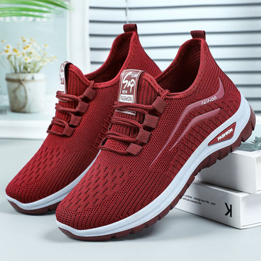 Damen Leichte und atmungsaktive Laufschuhe mit elastischem Schaft R&B
