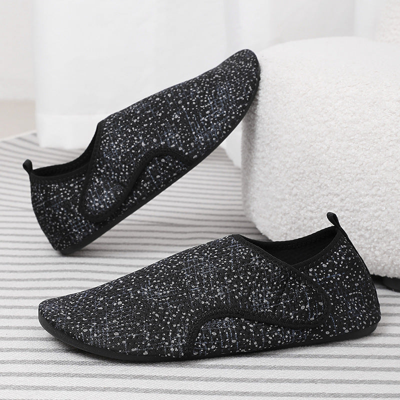 Damen Bequeme Strick-Hausschuhe mit flexiblem Design