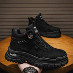Damen Sportliche High-Top Sneakers mit innovativem Verschlusssystem und rutschfester Sohle