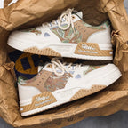 Damen Sportliche Freizeitsneakers mit innovativem Design und stoßdämpfender Sohle