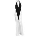 Damen Elegantes und figurbetontes Maxikleid mit Schlitz und Raffungen R&B