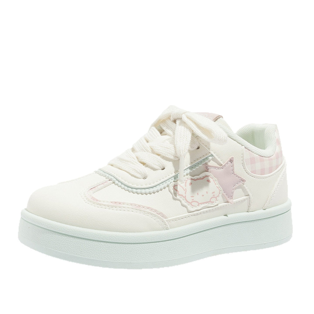Damen Sneakers mit verspieltem Sternenmuster und weichem Innenfutter R&B