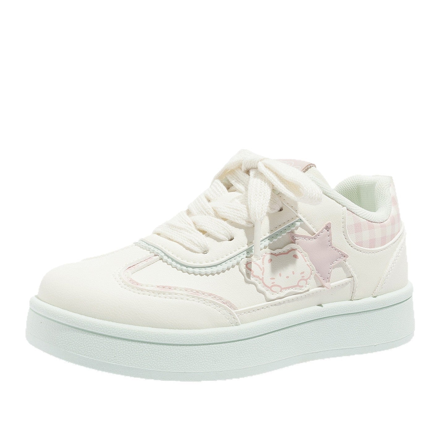 Damen Sneakers mit verspieltem Sternenmuster und weichem Innenfutter