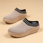 Damen Komfortable Clogs mit elastischem Einsätzen und atmungsaktivem Obermaterial