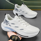 Damen Sportliche Lauf- und Freizeitschuhe mit atmungsaktiver Oberflächenstruktur