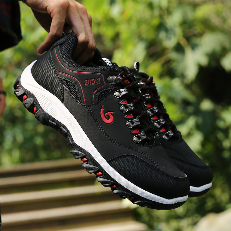 Damen Sportliche Trail-Sport-Sneaker mit rutschfester Sohle und atmungsaktiven Mesh-Einsätzen R&B