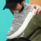 Unisex nan leichter Strick-Slipper mit perforierter Atmungsstruktur und dämpfender Leichtsohle R&B