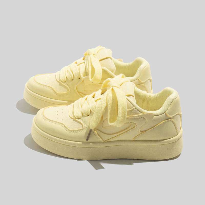 Damen Modische Plataforma Sneakers mit weicher Dämpfung R&B