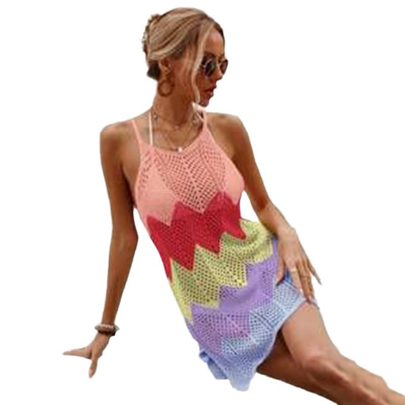 Damen modernes gehäkeltes Strandkleid R&B