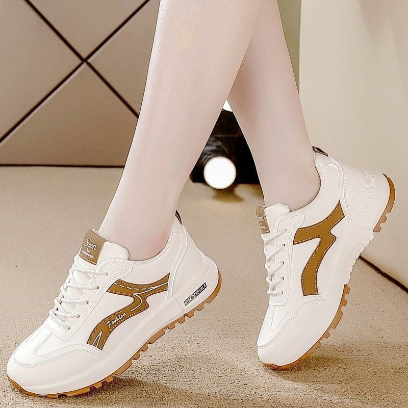 Damen leichte und sportliche Sneaker mit dämpfender Sohle R&B