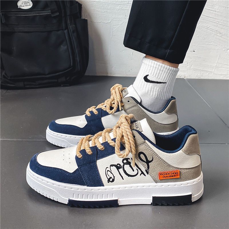 Damen Modische Sneakers mit robustem Obermaterial und einzigartigem Design