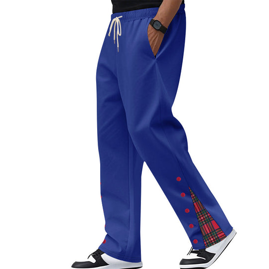 Herren lässige Freizeitpants mit Kordelzug und grafischem Design R&B