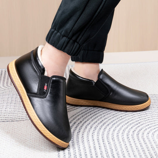 Damen Bequeme und warmgefütterte Hausschuhe mit rutschfester Sohle R&B