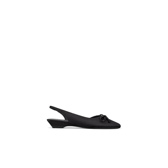 Damen Sling-Ballerinas mit dekorativem Schleifenakzent und komfortablem Fußbett R&B