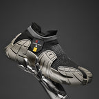 Damen Sportliche Slip-On Sneakers mit rutschfester Sohle und flexiblem Design R&B
