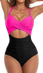 Damen Cut-Out Badeanzug R&B