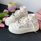 Damen Sportliche Sneakers mit atmungsaktiver Mesh-Oberfläche und elastischem Schaft R&B