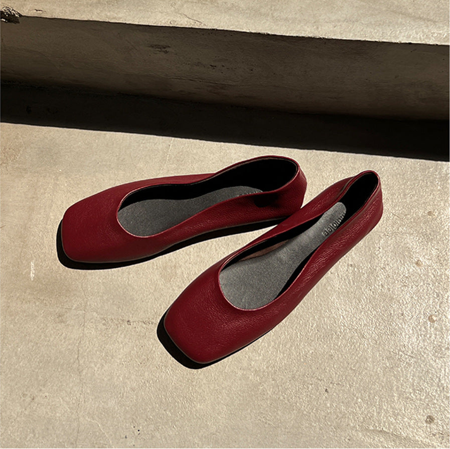 Damen Ballerinas aus hochwertigem Leder mit ergonomischem Fußbett R&B