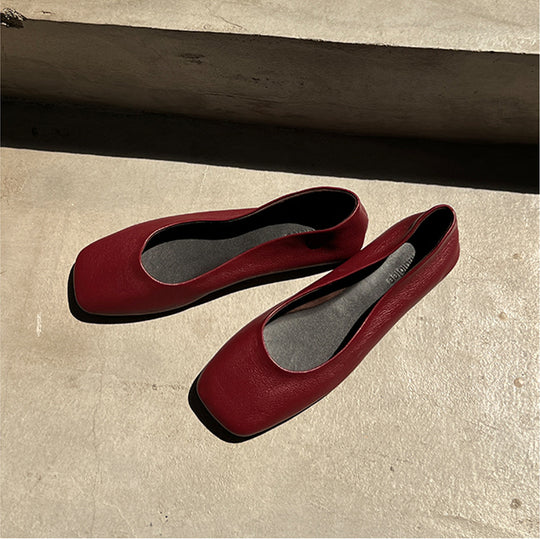 Damen Ballerinas aus hochwertigem Leder mit ergonomischem Fußbett R&B