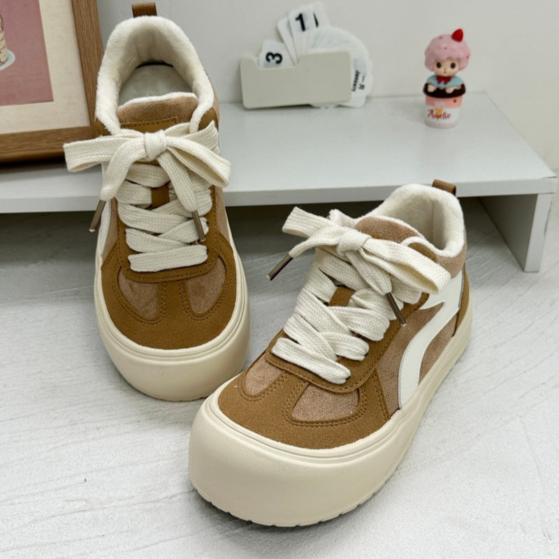 Damen Komfortable Sneakers mit weichem Innenfutter und sportlichem Design