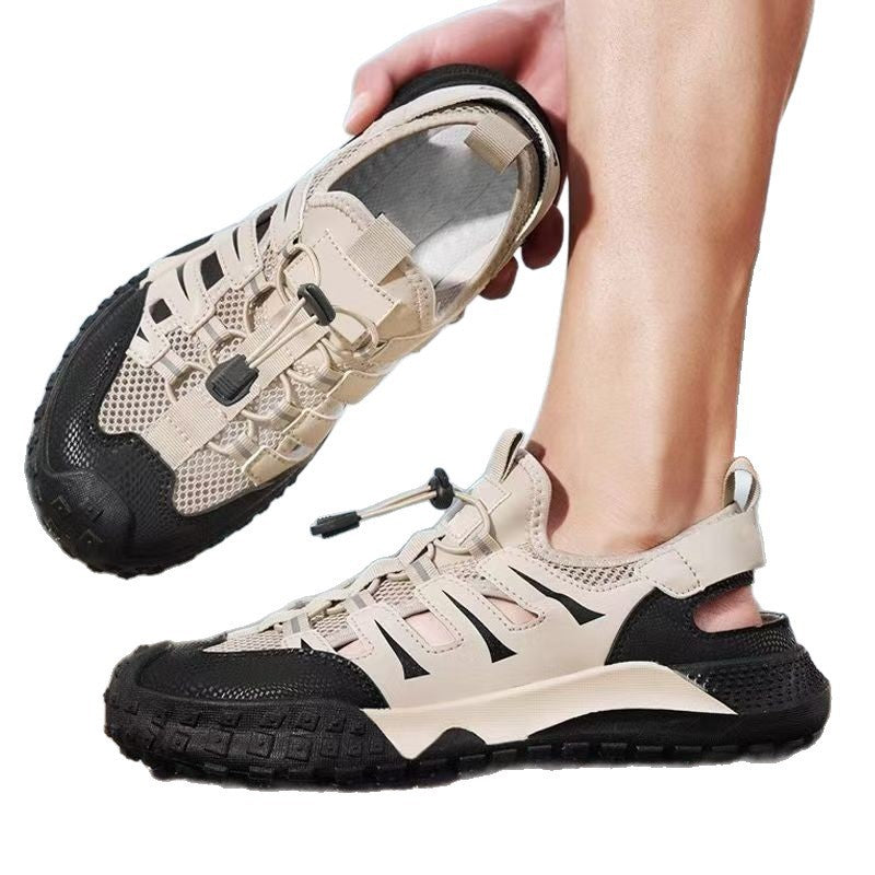 Damen Sportliche Outdoor-Sandalen mit atembraumsaktivem Obermaterial und rutschfester Sohle R&B