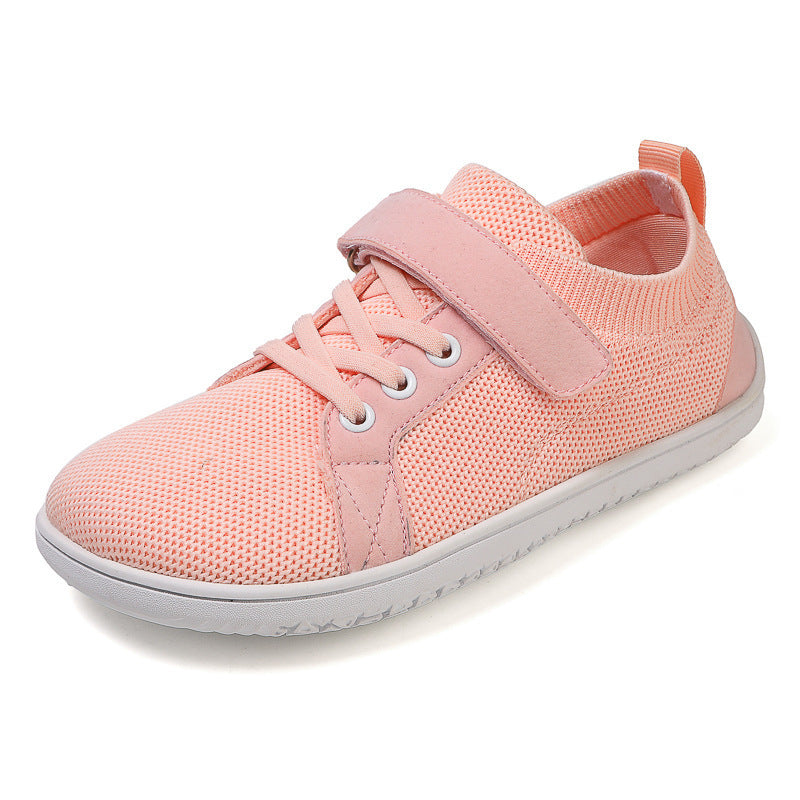 Damen nan Strick-Sneaker mit adaptiver Passform, einhändigem Klettverschluss und flexibler Abrollsohle R&B