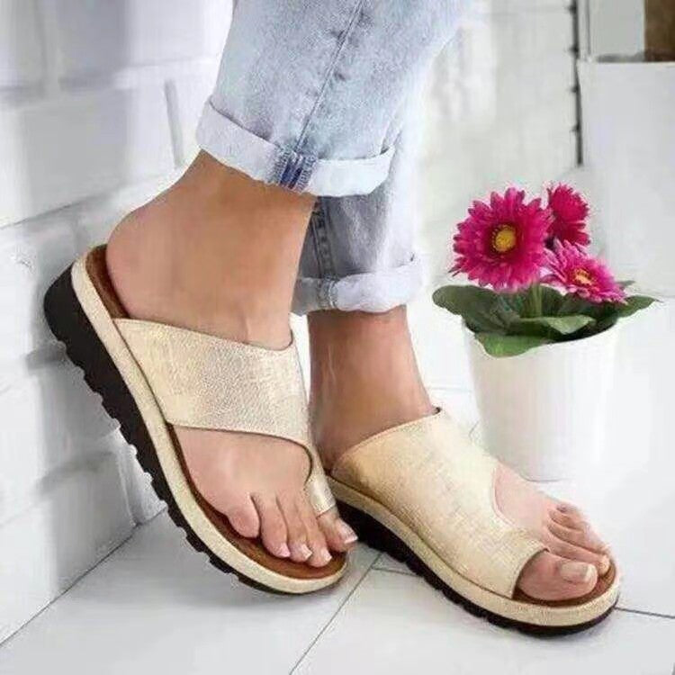 Damen Sportliche Fußbett-Sandalen