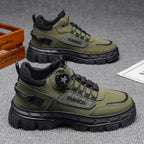Herren Modische hochliegende Sneakers mit innovativem Verschluss R&B