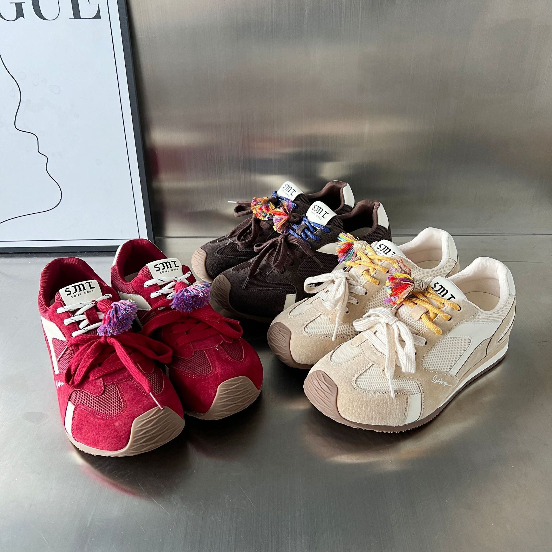 Damen Sportliche Sneakers mit modischem Design und atmungsaktiver Struktur R&B