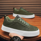 Damen Sneakers mit hochwertigem Wildleder-Obermaterial und rutschfester Sohle R&B