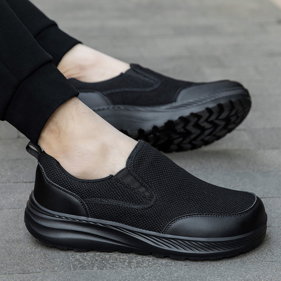 Damen Slip-On Freizeitsneaker mit atmungsaktiver Mesh-Oberfläche und rutschfester Sohle R&B