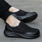 Damen Slip-On Freizeitsneaker mit atmungsaktiver Mesh-Oberfläche und rutschfester Sohle R&B