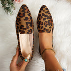 Damen Ballerinas im R&Brnen Leopardenmuster R&B