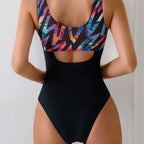 Damen Sportlicher Einteiler mit modischem Design R&B