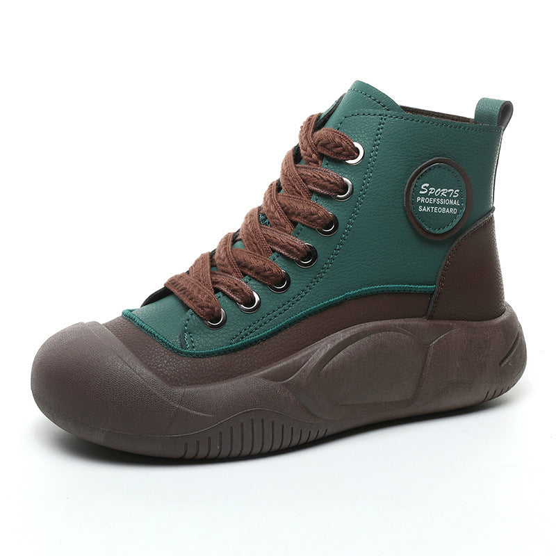 Damen Sportliche High-Top Sneaker mit rutschfester Sohle und ergonomischer Dämpfung R&B