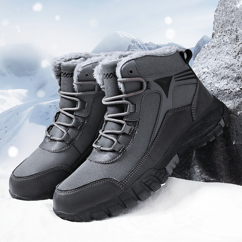 Damen Winterliche Wanderschuhe mit isolierendem Innenfutter und rutschfester Sohle