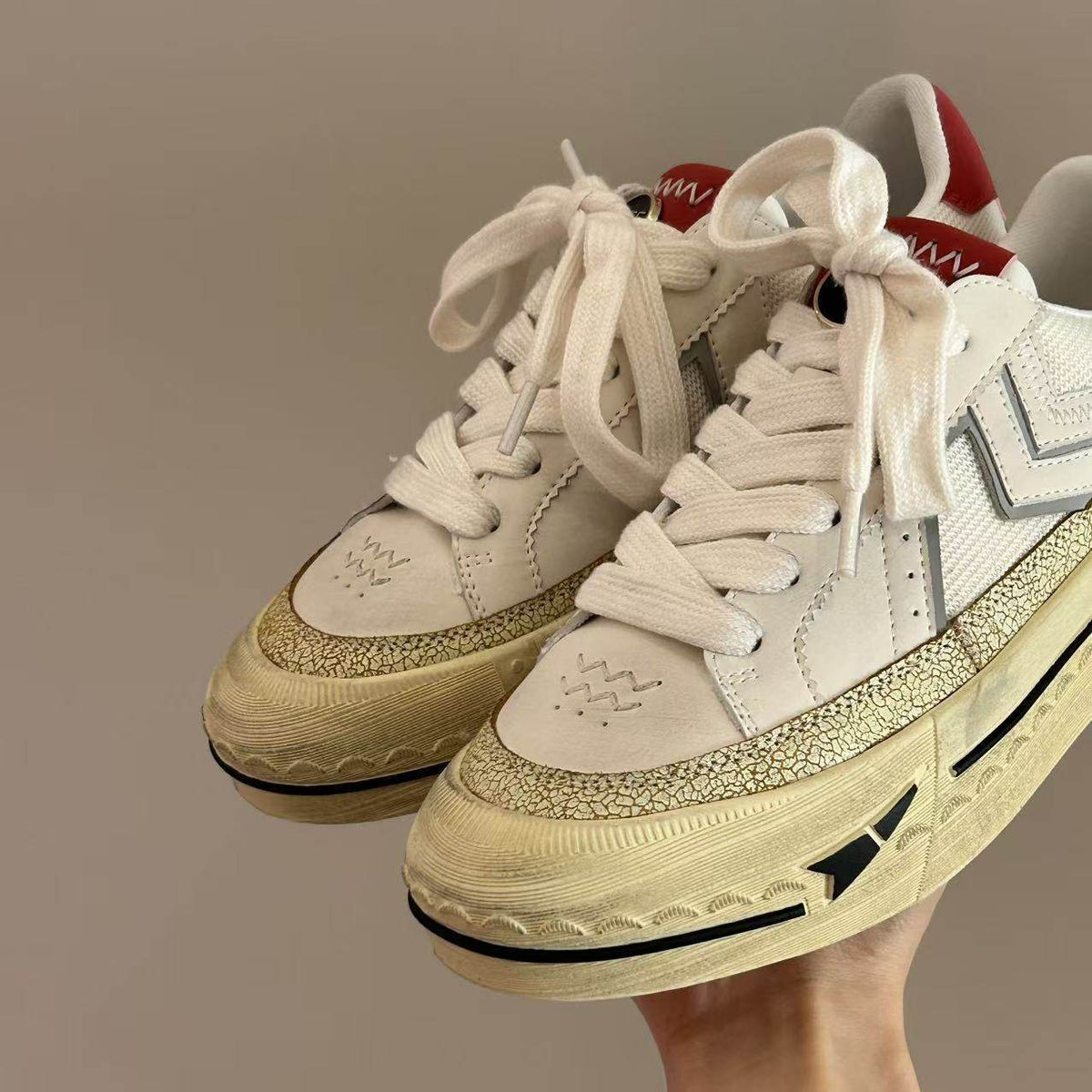 Damen Modische Sneakers mit atmungsaktivem Obermaterial und flexiblem Sohlenaufbau R&B