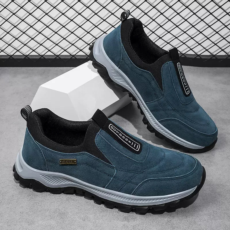 Damen Slip-On Sneakers mit elastischer Einfassung und rutschfester Profilsohle R&B