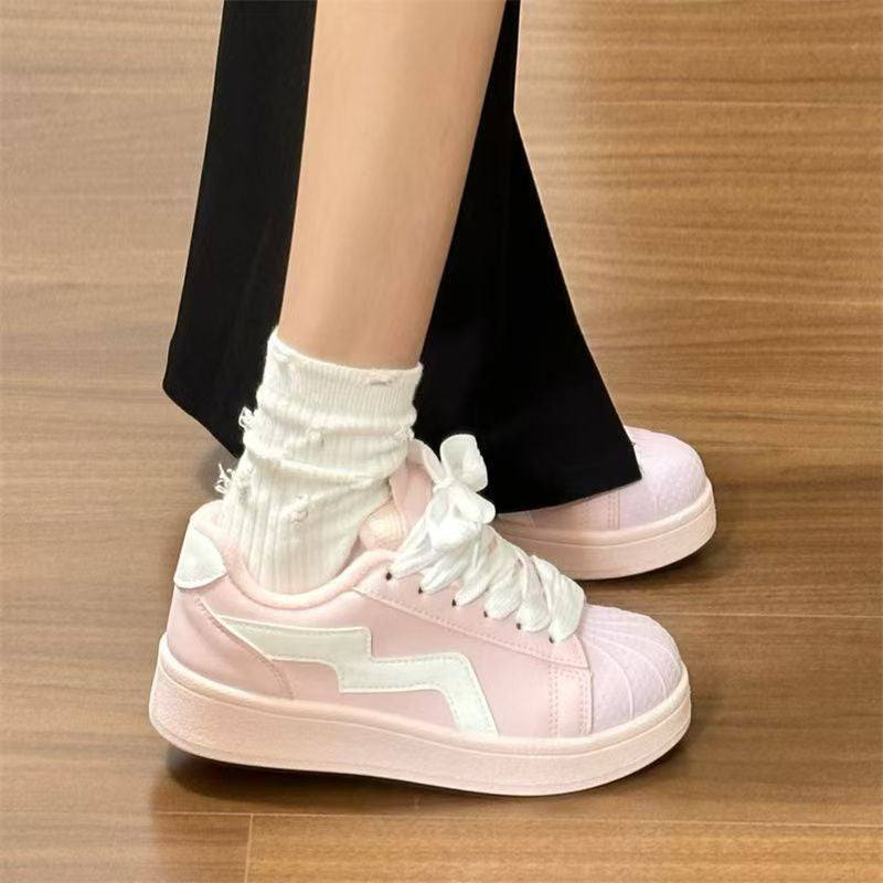 Damen Modische Sneaker mit atmungsaktivem Obermaterial und bequemer Dämpfung R&B