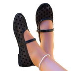 Damen Elegante und bequeme Mary Jane Ballerinas R&B