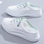 Damen Slip-On Sneakers mit atmungsaktiver Netzstruktur und dämpfender Laufsohle R&B