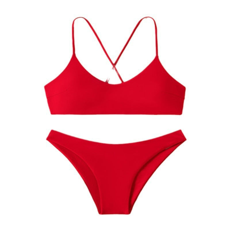 Damen Sportliches Bikini-Set