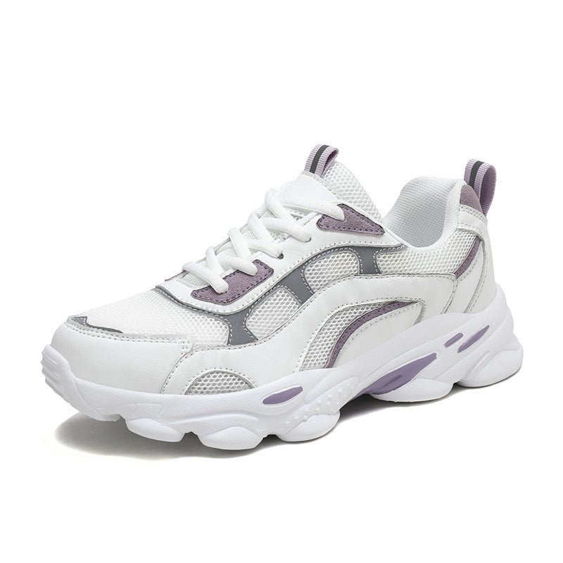 Damen Freizeit Sneakers mit atmungsaktiver Obermaterialstruktur und stoßdämpfender Sohle R&B