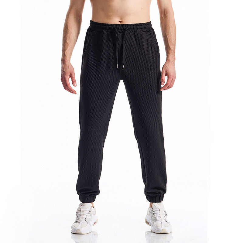 Herren Freizeit-Jogginghose mit elastischem Bund und atmungsaktiven Stoffen R&B