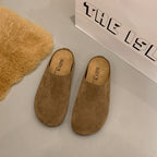 Damen Clogs aus hochwertigem Wildleder mit ergonomischem Fußbett R&B